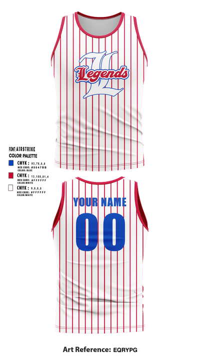Leander Legends 36216540 Tank Top - 11