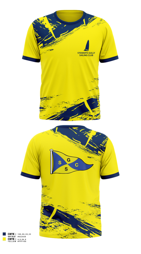 Short Sleeve Performance Shirt, Stewarts Gully Sailing Club, Spirit Store, Teamtime, Team time, sublimation, custom sports apparel, team uniforms, spirit wear, spiritwear, sports uniforms, custom shirts, team store, custom team store, fundraiser sports, apparel fundraiser