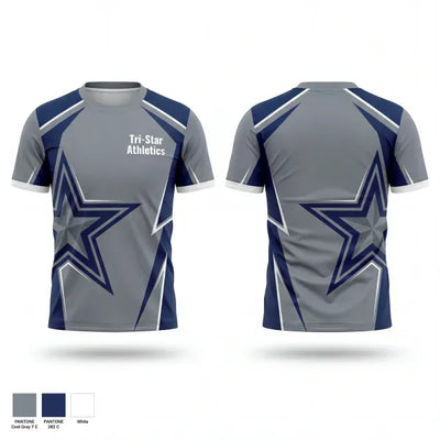 Tri Star Athletics 49384812 Short Sleeve Performance Shirt - 1