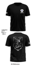 1-222 Aviation Regiment Short Sleeve Performance Shirt - 10