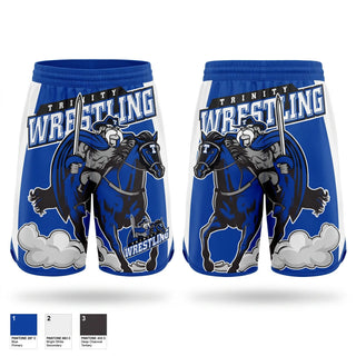 Womens Shorts, Trinity High School Wrestling, Wrestling, Teamtime, Team time, sublimation, custom sports apparel, team uniforms, spirit wear, spiritwear, sports uniforms, custom shirts, team store, custom team store, fundraiser sports, apparel fundraiser
