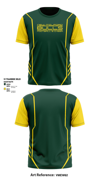 Short Sleeve Performance Shirt, New Milford Bulls Football And Cheerleading, Football, Teamtime, Team time, sublimation, custom sports apparel, team uniforms, spirit wear, spiritwear, sports uniforms, custom shirts, team store, custom team store, fundraiser sports, apparel fundraiser