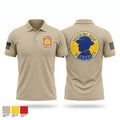 Pershing Doughboy Battalion Short Sleeve Performance Polo - 1