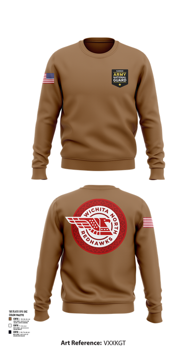 Wichita North Redhawks NG 83064196 Crew Neck Sweatshirt - 101