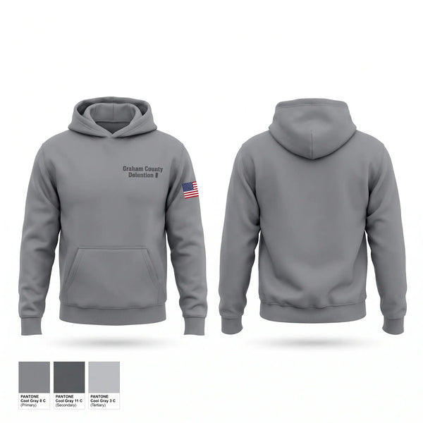Hoodie, Graham County Detention, Police, Teamtime, Team time, sublimation, custom sports apparel, team uniforms, spirit wear, spiritwear, sports uniforms, custom shirts, team store, custom team store, fundraiser sports, apparel fundraiser