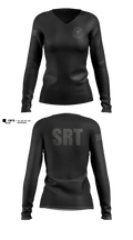 SRT Women's Long Sleeve V-neck Shirt - 22