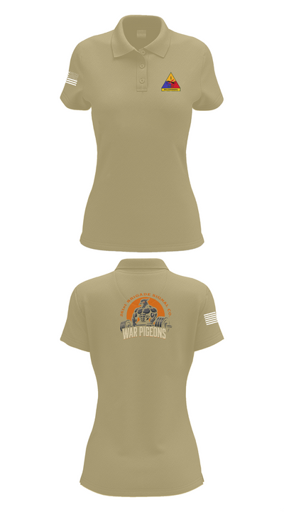 261st War Pigeons Women's Short Sleeve Performance Polo  - 95