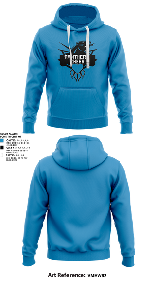 Hoodie, Cramerton Panthers Football and Cheer, , Teamtime, Team time, sublimation, custom sports apparel, team uniforms, spirit wear, spiritwear, sports uniforms, custom shirts, team store, custom team store, fundraiser sports, apparel fundraiser