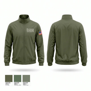 Windbreaker, Pike Township Fire Marshal - Arson & Explosion Unit, Fire Department, Teamtime, Team time, sublimation, custom sports apparel, team uniforms, spirit wear, spiritwear, sports uniforms, custom shirts, team store, custom team store, fundraiser sports, apparel fundraiser