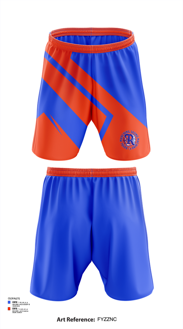 Athletic Shorts With Pockets, Royal High School Band, Spirit Store, Teamtime, Team time, sublimation, custom sports apparel, team uniforms, spirit wear, spiritwear, sports uniforms, custom shirts, team store, custom team store, fundraiser sports, apparel fundraiser