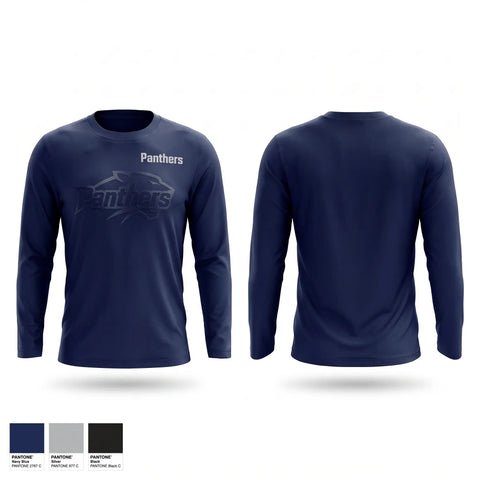Long Sleeve Performance Shirt, Panthers, Men's Basketball, Teamtime, Team time, sublimation, custom sports apparel, team uniforms, spirit wear, spiritwear, sports uniforms, custom shirts, team store, custom team store, fundraiser sports, apparel fundraiser