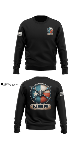 Crew Neck Sweatshirt, NSR Solutions, Police, Teamtime, Team time, sublimation, custom sports apparel, team uniforms, spirit wear, spiritwear, sports uniforms, custom shirts, team store, custom team store, fundraiser sports, apparel fundraiser