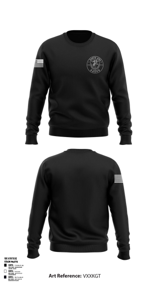 Crew Neck Sweatshirt, SASPD, Police, Teamtime, Team time, sublimation, custom sports apparel, team uniforms, spirit wear, spiritwear, sports uniforms, custom shirts, team store, custom team store, fundraiser sports, apparel fundraiser