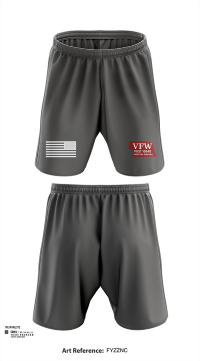 VFW Post 10648 14748257 Athletic Shorts With Pockets - 109