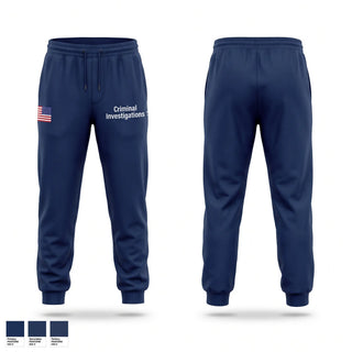 Sweatpants, Criminal Investigations, Police, Teamtime, Team time, sublimation, custom sports apparel, team uniforms, spirit wear, spiritwear, sports uniforms, custom shirts, team store, custom team store, fundraiser sports, apparel fundraiser