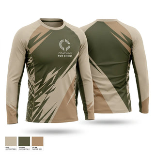 Long Sleeve Performance Shirt, Christ academy, Men's Soccer, Teamtime, Team time, sublimation, custom sports apparel, team uniforms, spirit wear, spiritwear, sports uniforms, custom shirts, team store, custom team store, fundraiser sports, apparel fundraiser