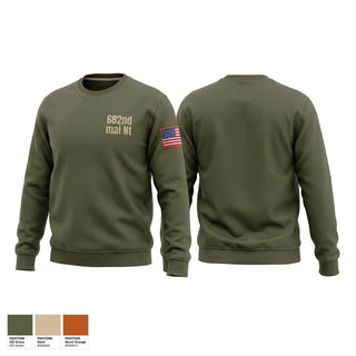 Crew Neck Sweatshirt, 682nd mai. Nt, Army, Teamtime, Team time, sublimation, custom sports apparel, team uniforms, spirit wear, spiritwear, sports uniforms, custom shirts, team store, custom team store, fundraiser sports, apparel fundraiser