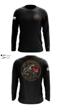 MESG-1 DET GUAM TEAM 707 33362717 Long Sleeve Performance Shirt - 100