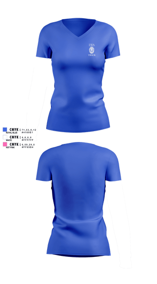 Womens Short Sleeve Vneck Shirt, LWA Track, Track & Field, Teamtime, Team time, sublimation, custom sports apparel, team uniforms, spirit wear, spiritwear, sports uniforms, custom shirts, team store, custom team store, fundraiser sports, apparel fundraiser