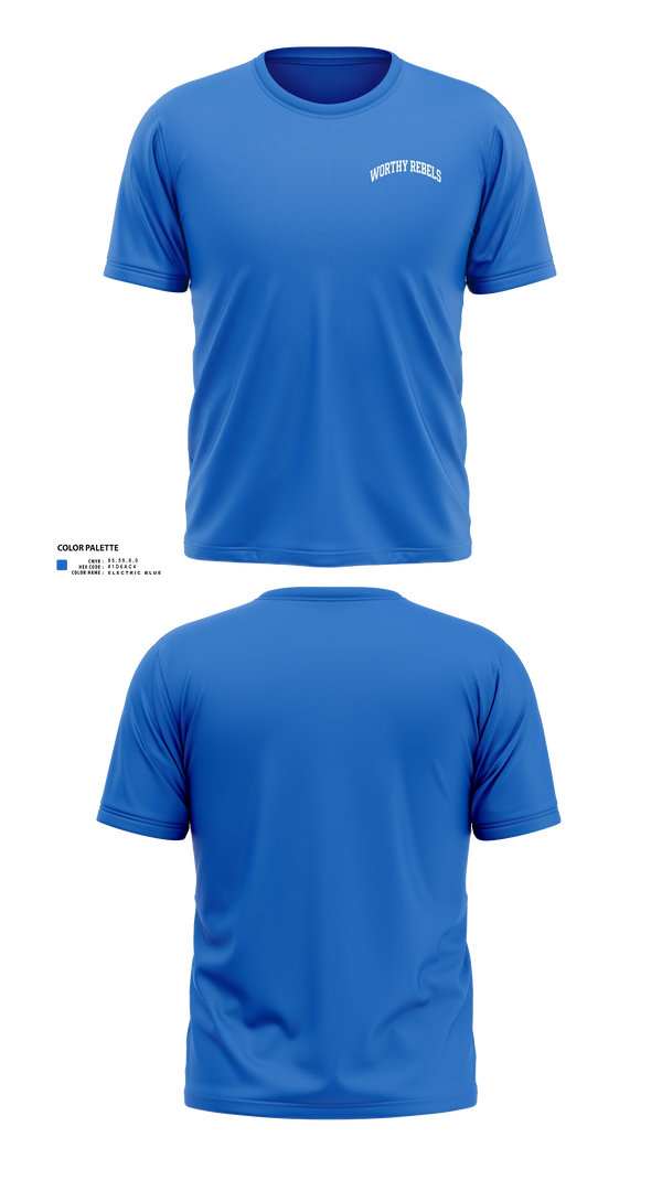 Short Sleeve Performance Shirt, Worthy Rebels, Softball, Teamtime, Team time, sublimation, custom sports apparel, team uniforms, spirit wear, spiritwear, sports uniforms, custom shirts, team store, custom team store, fundraiser sports, apparel fundraiser