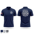 West city fire Short Sleeve Performance Polo - 1