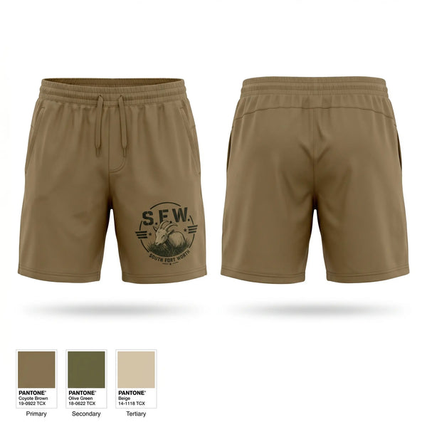 Athletic Shorts With Pockets, S.F.W (4C2A), Army, Teamtime, Team time, sublimation, custom sports apparel, team uniforms, spirit wear, spiritwear, sports uniforms, custom shirts, team store, custom team store, fundraiser sports, apparel fundraiser