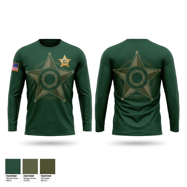 Long Sleeve Performance Shirt, Bureau County Sheriff’s Office, Police, Teamtime, Team time, sublimation, custom sports apparel, team uniforms, spirit wear, spiritwear, sports uniforms, custom shirts, team store, custom team store, fundraiser sports, apparel fundraiser