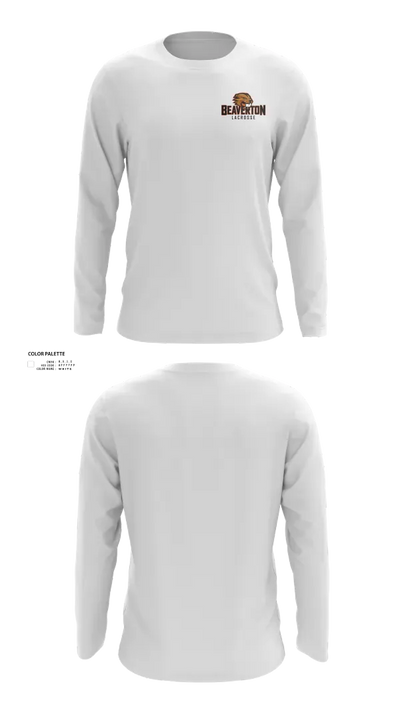 Beaverton Boys Lacrosse 8252895 Long Sleeve Performance Shirt 21