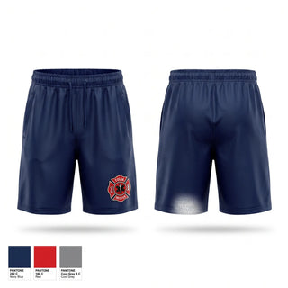 Athletic Shorts With Pockets, Tulia Fire Department, Fire Department, Teamtime, Team time, sublimation, custom sports apparel, team uniforms, spirit wear, spiritwear, sports uniforms, custom shirts, team store, custom team store, fundraiser sports, apparel fundraiser