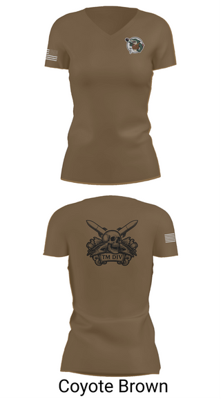 Womens Short Sleeve Vneck Shirt, USS Illinois (SSN 786), , Teamtime, Team time, sublimation, custom sports apparel, team uniforms, spirit wear, spiritwear, sports uniforms, custom shirts, team store, custom team store, fundraiser sports, apparel fundraiser