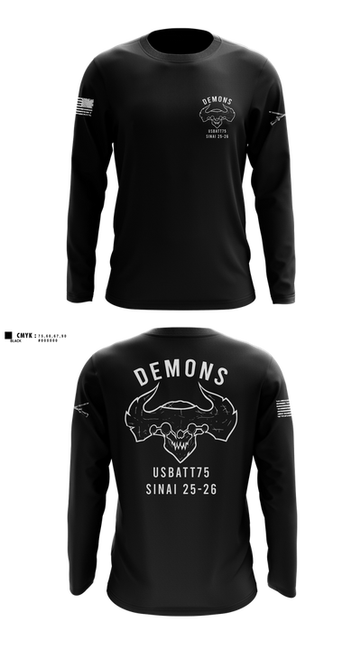 D-co 1-173 1st PLT 21707441 Long Sleeve Performance Shirt 5