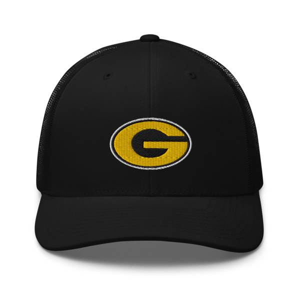 Glencoe yellow jackets Retro Trucker Hat | Yupoong 6606