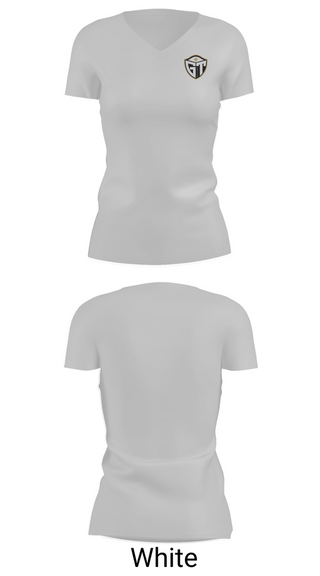 Womens Short Sleeve Vneck Shirt, GT United, Women's Soccer, Teamtime, Team time, sublimation, custom sports apparel, team uniforms, spirit wear, spiritwear, sports uniforms, custom shirts, team store, custom team store, fundraiser sports, apparel fundraiser