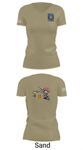 HHB, 428th Field Artillery Brigade 81466610 Women's Short Sleeve V-neck Shirt - 88
