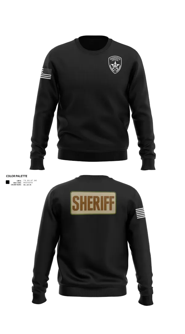 Crew Neck Sweatshirt, Sheriff Emergency Response Team, Police, Teamtime, Team time, sublimation, custom sports apparel, team uniforms, spirit wear, spiritwear, sports uniforms, custom shirts, team store, custom team store, fundraiser sports, apparel fundraiser