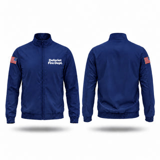 Windbreaker, Deferiet Fire Dept., Fire Department, Teamtime, Team time, sublimation, custom sports apparel, team uniforms, spirit wear, spiritwear, sports uniforms, custom shirts, team store, custom team store, fundraiser sports, apparel fundraiser