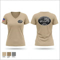 Vehicle Recovery Section 2600806 Women's Short Sleeve V-neck Shirt - 1