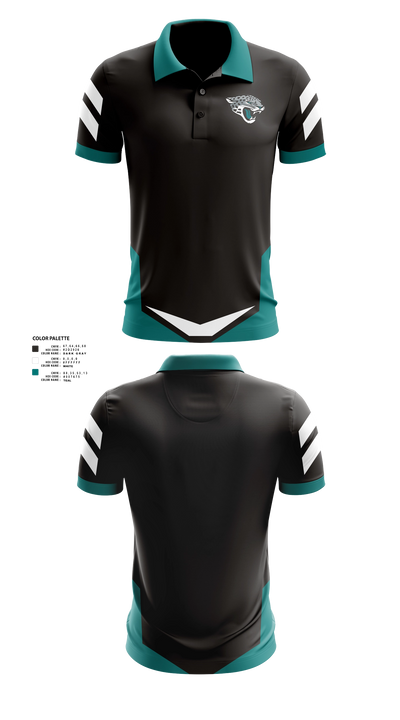 Forestview Jaguars Short Sleeve Performance Polo - 21