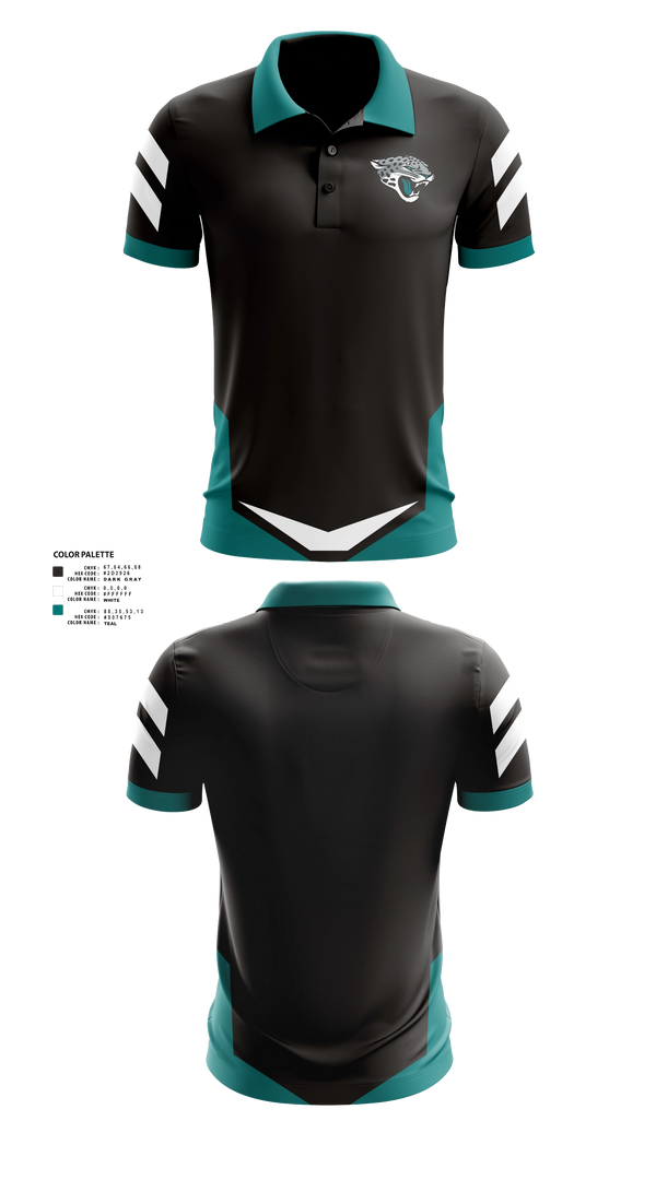 Short Sleeve Performance Polo, Forestview Jaguars, Men's Basketball, Teamtime, Team time, sublimation, custom sports apparel, team uniforms, spirit wear, spiritwear, sports uniforms, custom shirts, team store, custom team store, fundraiser sports, apparel fundraiser