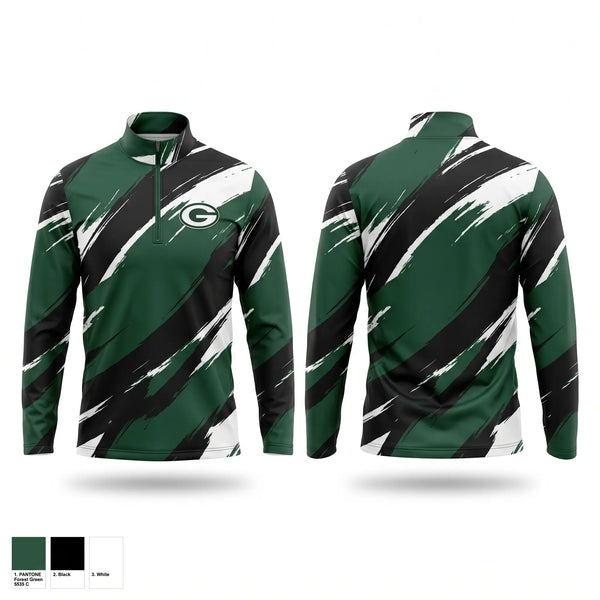 Quarter Zip Jacket, Grafton, Baseball, Teamtime, Team time, sublimation, custom sports apparel, team uniforms, spirit wear, spiritwear, sports uniforms, custom shirts, team store, custom team store, fundraiser sports, apparel fundraiser