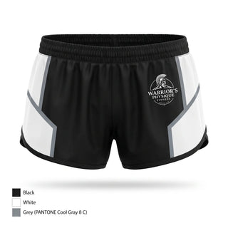 Womens Shorts, Warriors Physique Fitness, , Teamtime, Team time, sublimation, custom sports apparel, team uniforms, spirit wear, spiritwear, sports uniforms, custom shirts, team store, custom team store, fundraiser sports, apparel fundraiser