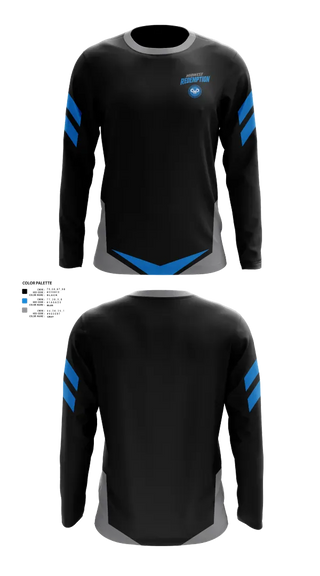 Long Sleeve Performance Shirt, Midwest Redemption, Spirit Store, Teamtime, Team time, sublimation, custom sports apparel, team uniforms, spirit wear, spiritwear, sports uniforms, custom shirts, team store, custom team store, fundraiser sports, apparel fundraiser