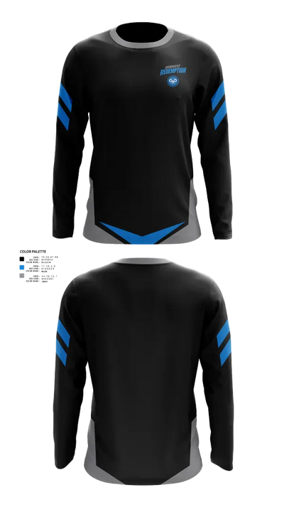 Midwest Redemption 43658084 Long Sleeve Performance Shirt 21