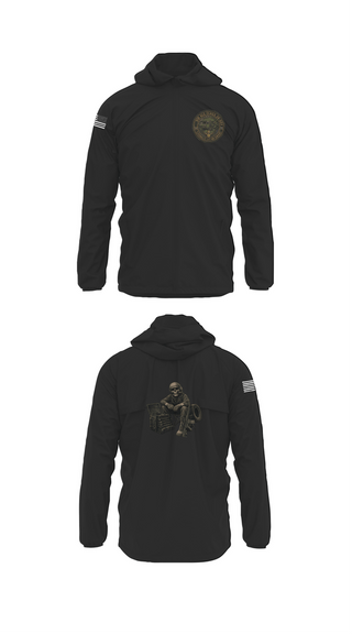 Windbreaker, ALC CLASS 26-004, Army, Teamtime, Team time, sublimation, custom sports apparel, team uniforms, spirit wear, spiritwear, sports uniforms, custom shirts, team store, custom team store, fundraiser sports, apparel fundraiser