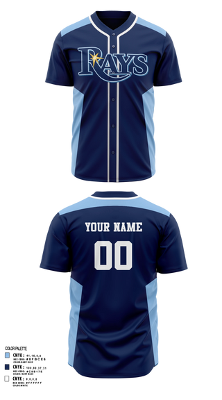 Full Button Baseball Jersey, Ray's, Baseball, Teamtime, Team time, sublimation, custom sports apparel, team uniforms, spirit wear, spiritwear, sports uniforms, custom shirts, team store, custom team store, fundraiser sports, apparel fundraiser