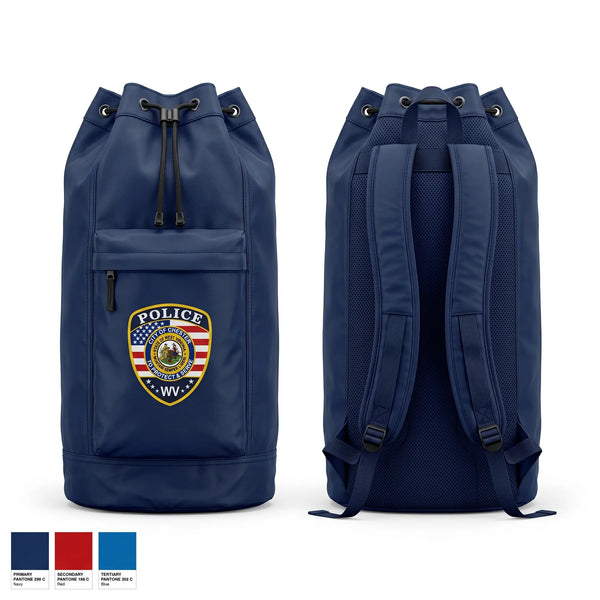 Gear Bag, Chester Police Department, Police, Teamtime, Team time, sublimation, custom sports apparel, team uniforms, spirit wear, spiritwear, sports uniforms, custom shirts, team store, custom team store, fundraiser sports, apparel fundraiser