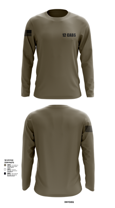 12 CABS 85132731 Long Sleeve Performance Shirt 102