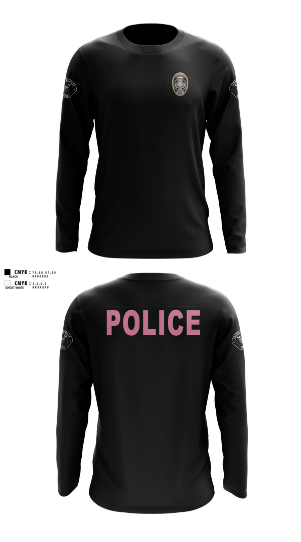 Long Sleeve Performance Shirt, Farmersville PD, Police, Teamtime, Team time, sublimation, custom sports apparel, team uniforms, spirit wear, spiritwear, sports uniforms, custom shirts, team store, custom team store, fundraiser sports, apparel fundraiser