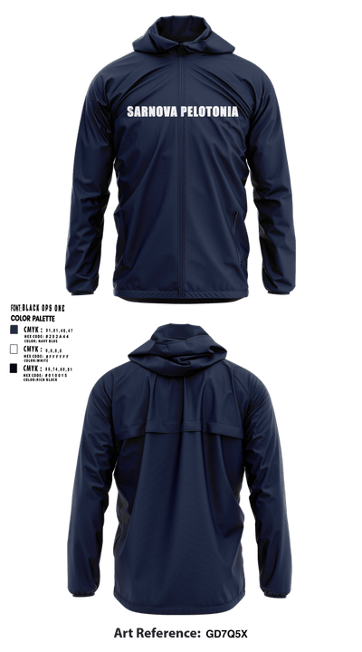Sarnova Pelotonia 88745628 Windbreaker - 1