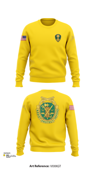 Crew Neck Sweatshirt, 785th Military Police Battalion, , Teamtime, Team time, sublimation, custom sports apparel, team uniforms, spirit wear, spiritwear, sports uniforms, custom shirts, team store, custom team store, fundraiser sports, apparel fundraiser